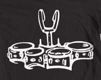 drums clipart quad