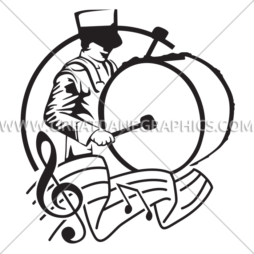 hat clipart marching band