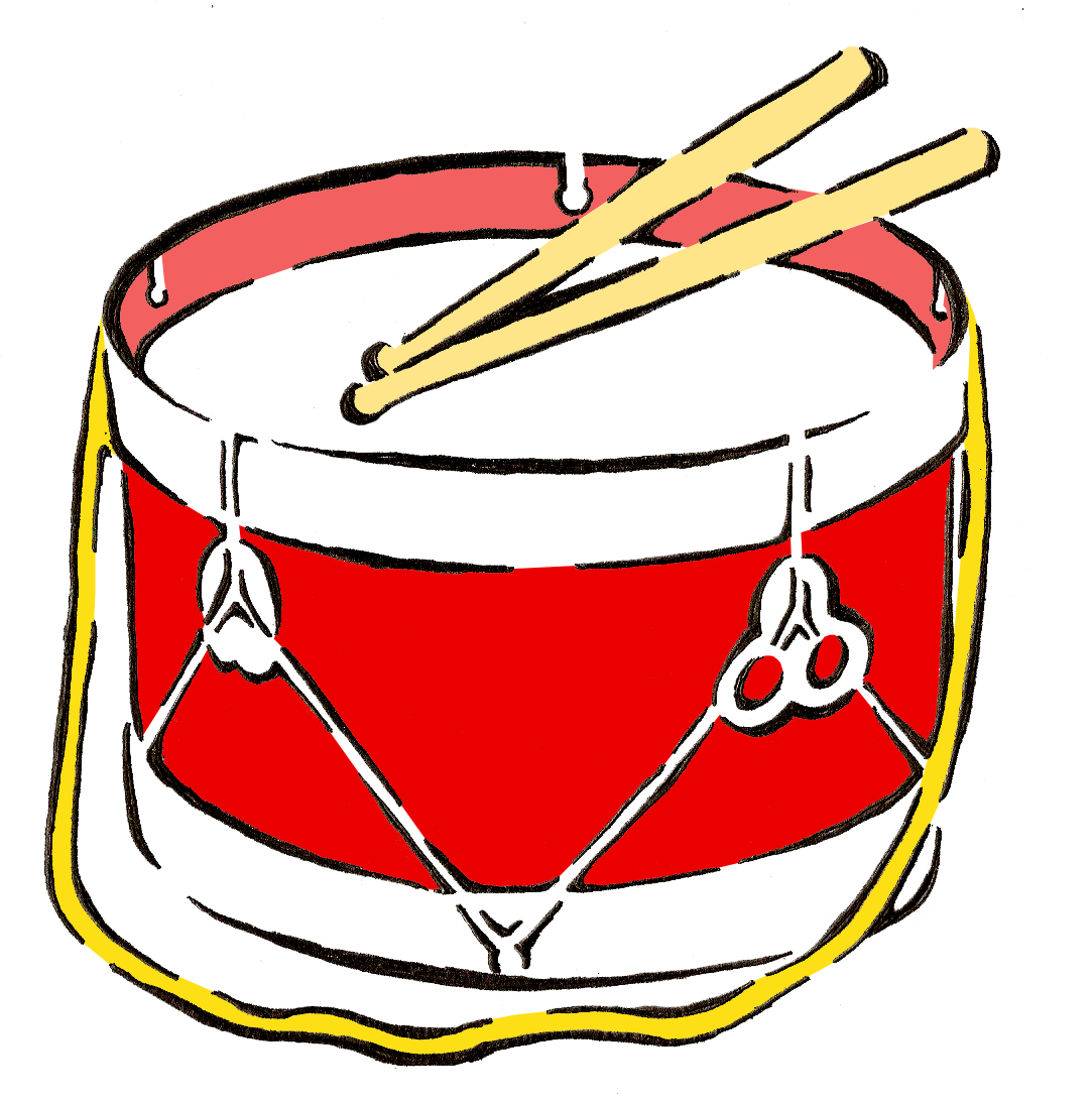 drums clipart school band