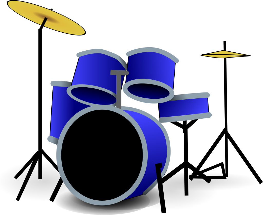 drums clipart bugle