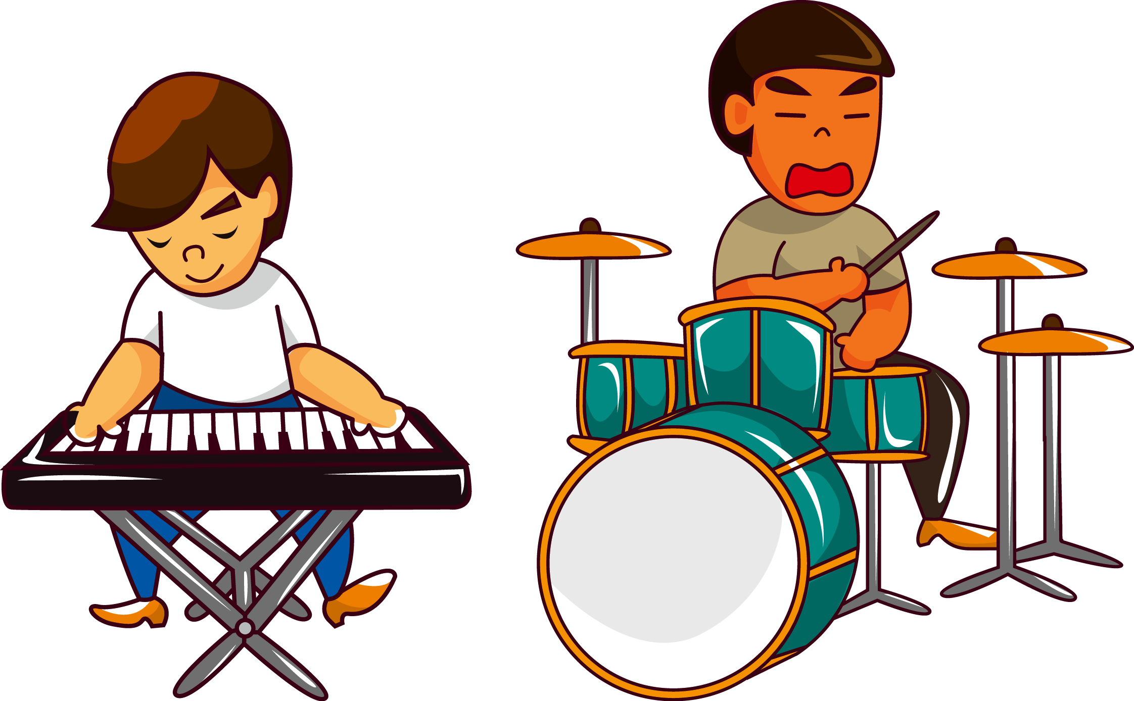 lighting clipart musical play