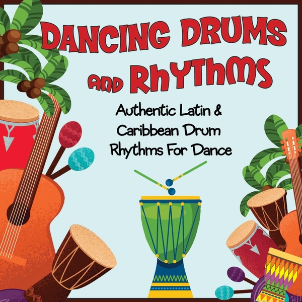 Kimbo children s dancing. Drums clipart music caribbean