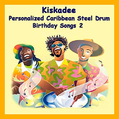 Personalized steel drum happy. Drums clipart music caribbean