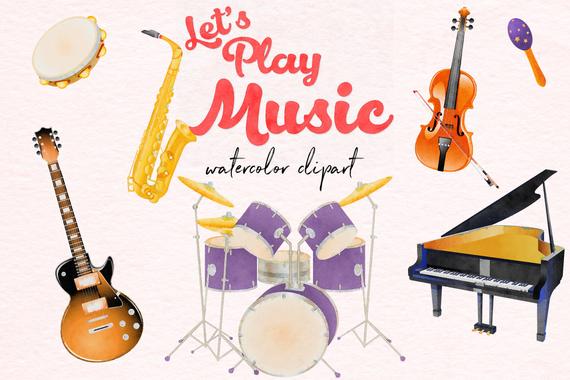orchestra clipart music party