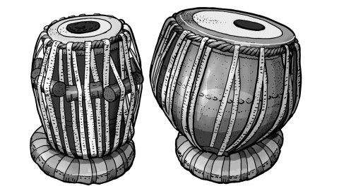 drums clipart tabla