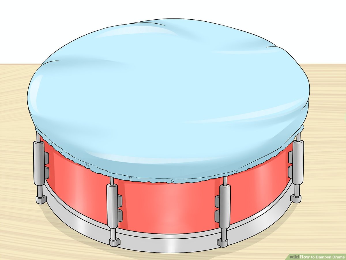 Drums clipart tune.  ways to dampen