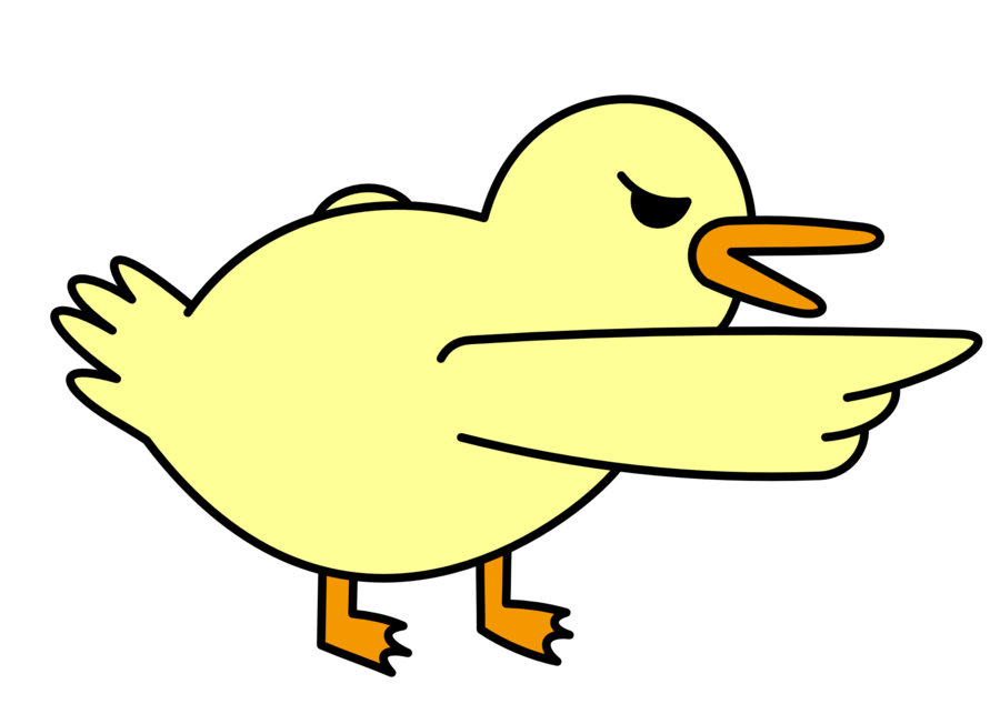 goose clipart animated