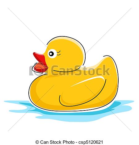 duck clipart scene