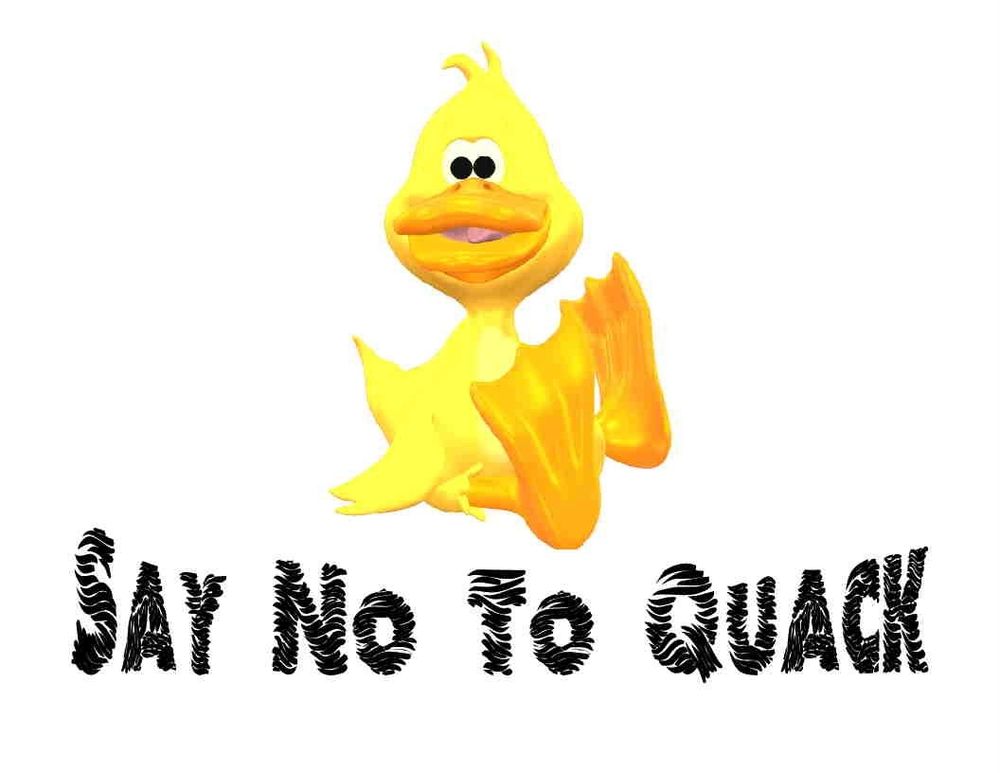 duck clipart silly