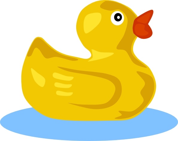 Rubber clip art free. Duck clipart vector