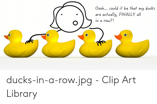 duckling clipart ducks in row