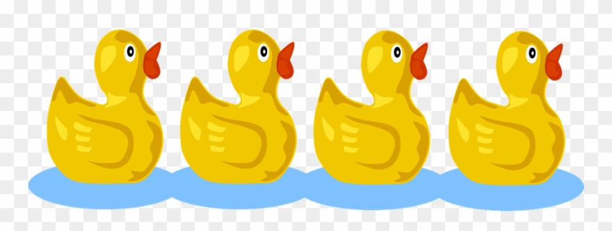 Duckling clipart follow me. Ducklings squeaking water png