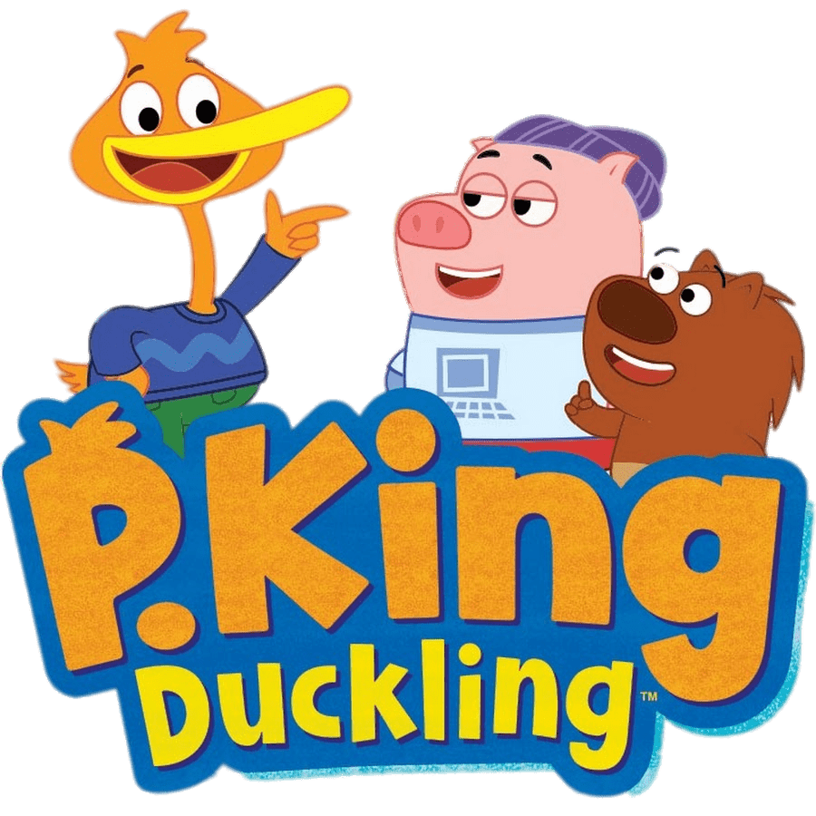 P king characters transparent. Duckling clipart happy