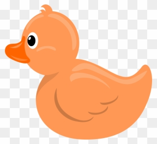 duckling clipart orange duck