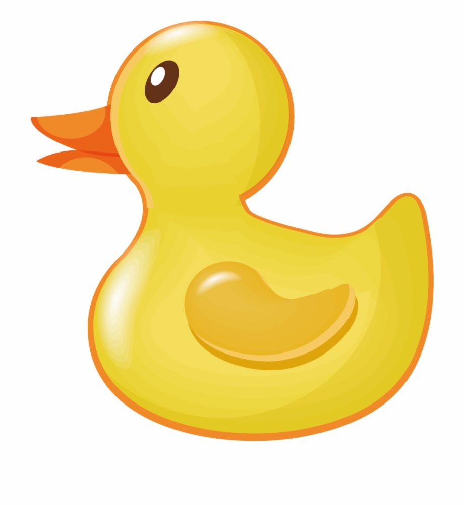 Duck with umbrella transparent. Duckling clipart yellow object