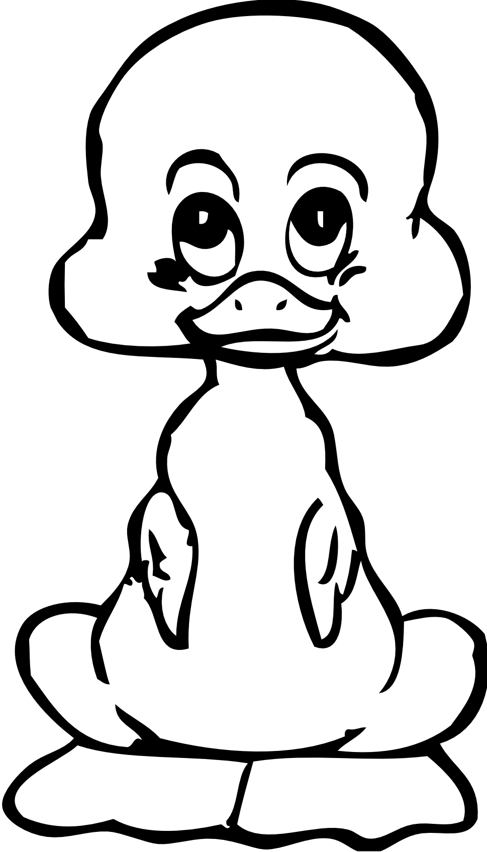 Duck face pages kimphuchcm. Ducks clipart coloring
