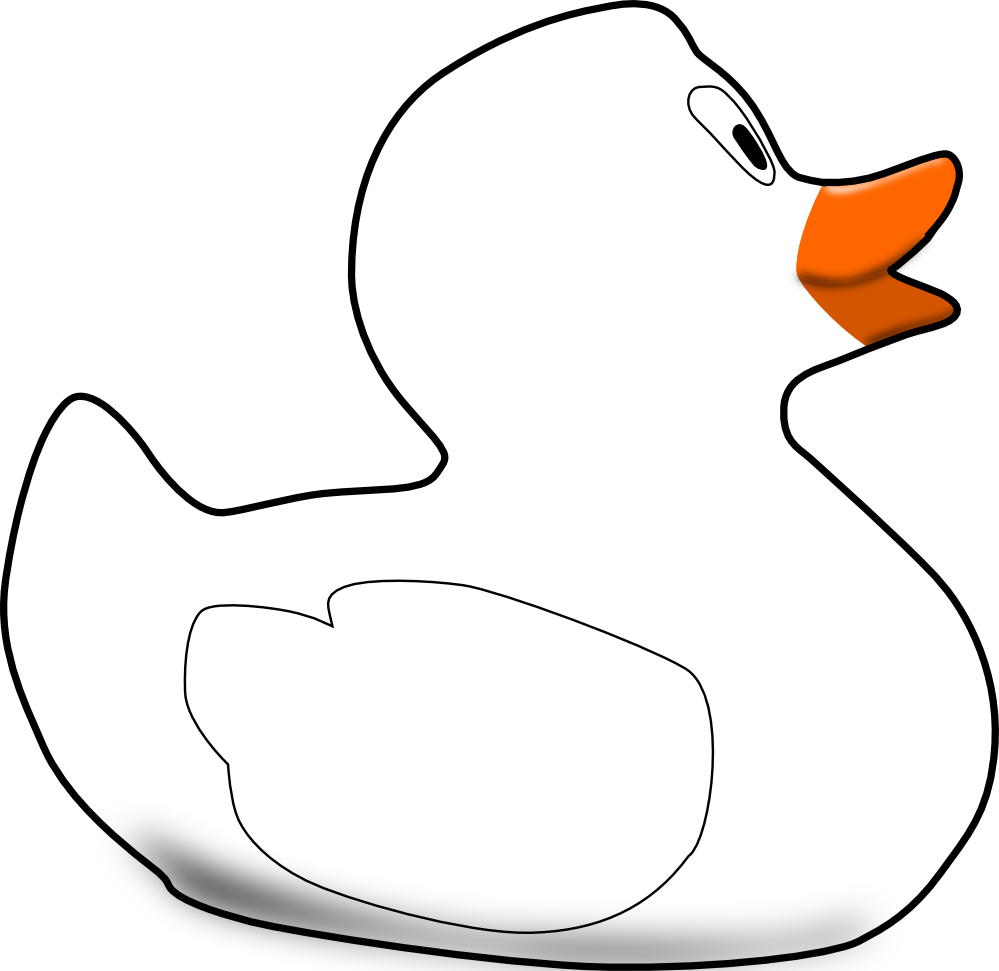 Ducks clipart duckblack. Clipartist net clip art