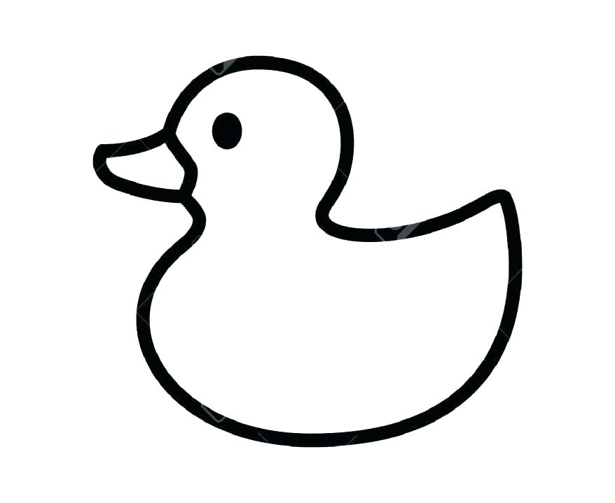 Duck drawing free download. Ducks clipart easy