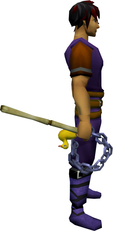 Fayre a duck flail. Hook clipart weapon