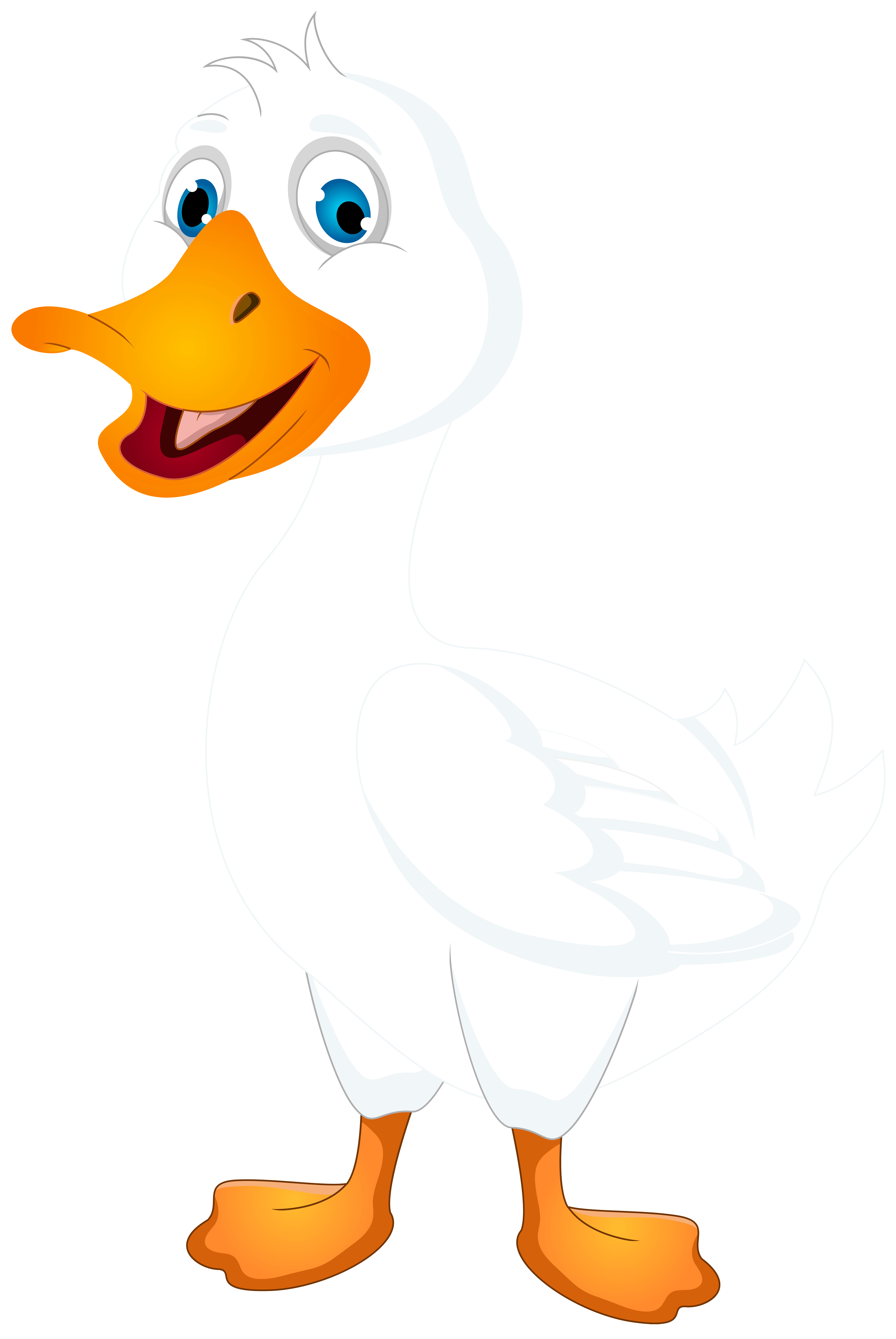 Ducks clipart momma duck. White cliparts zone cartoon