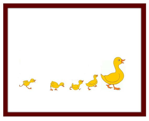Ducks clipart momma duck. Nursery and ducklings yellow