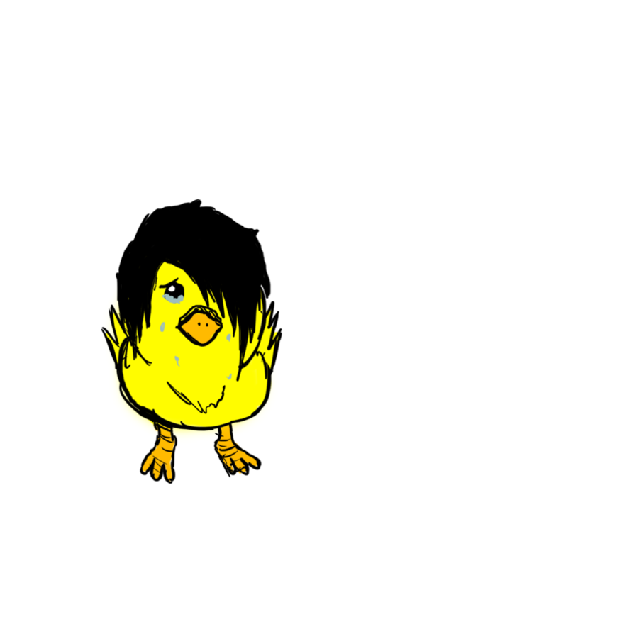 Duck by joodewess on. Ducks clipart sad