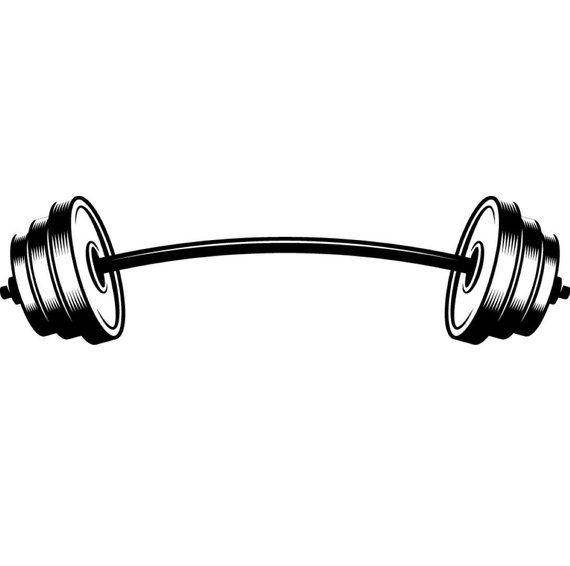 Dumbbell clipart curved. Pin by manoj chauhan
