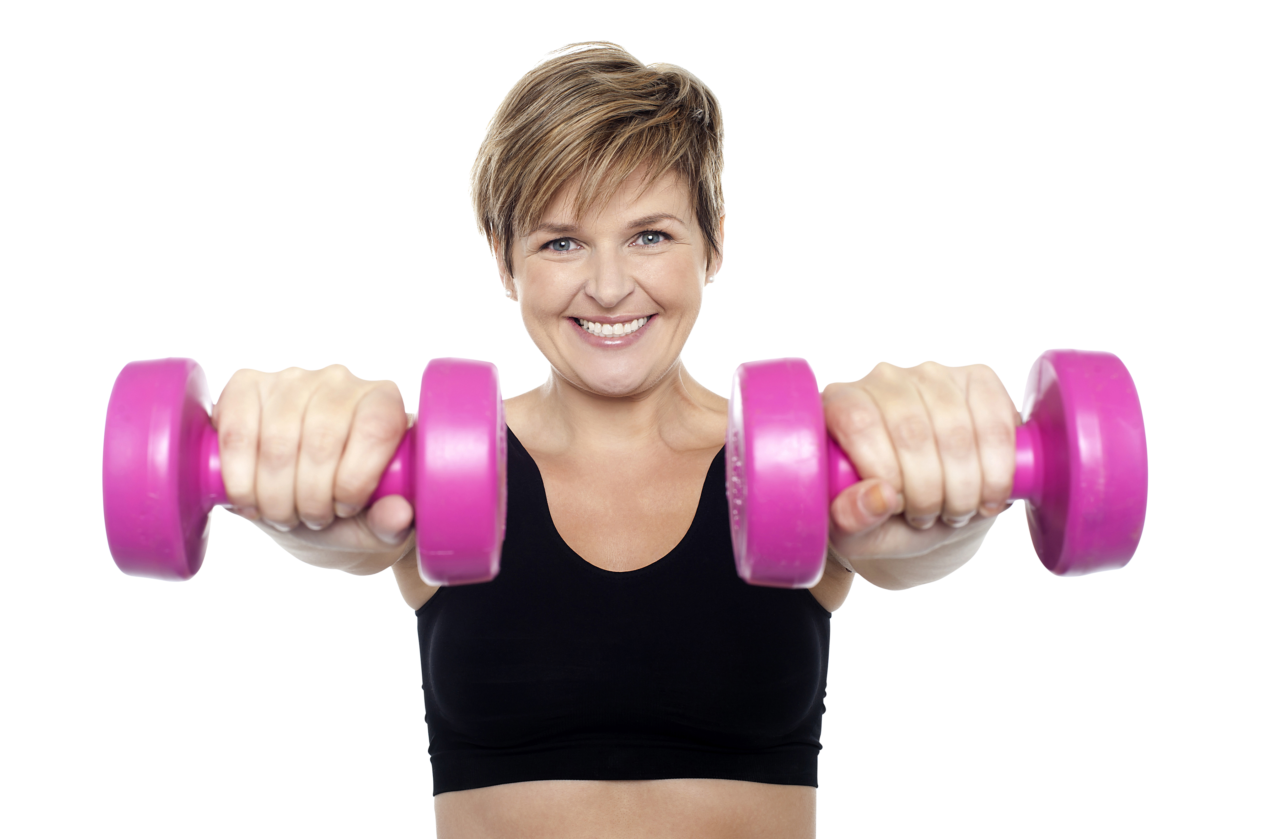 Dumbbell clipart female fitness. Women exercising png image