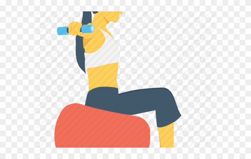 Dumbbells illustration png download. Dumbbell clipart girl workout