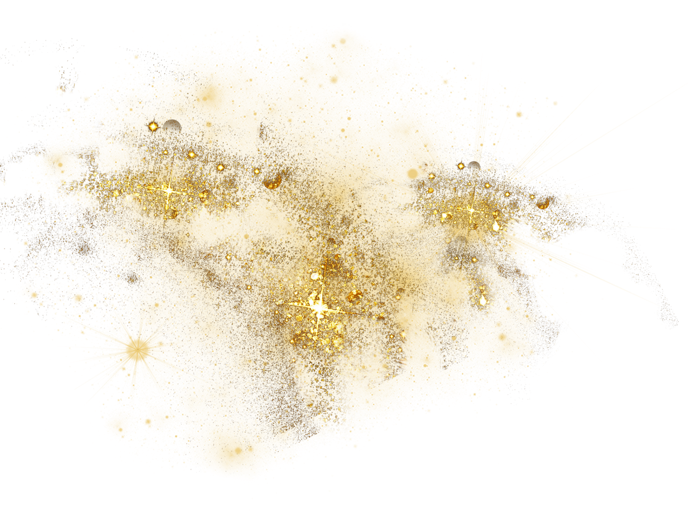 glitter clipart gold dust