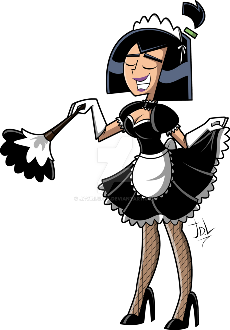 Dust clipart house maids. Commission maid sam by