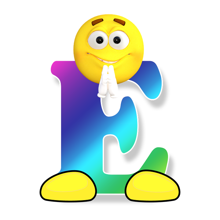 Imagen gratis en pixabay. E clipart cartoon alphabet
