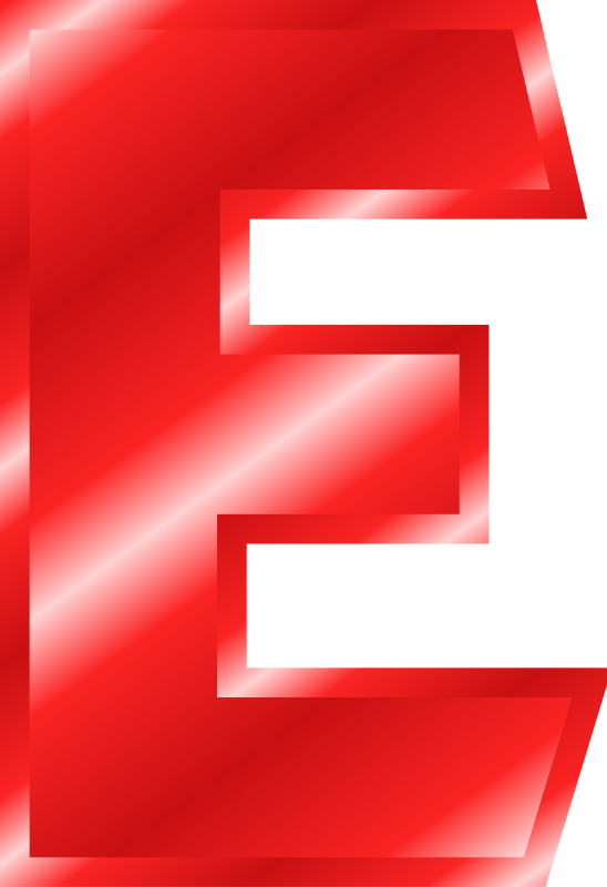 E Clipart Red Letter E Red Letter Transparent FREE For Download On 