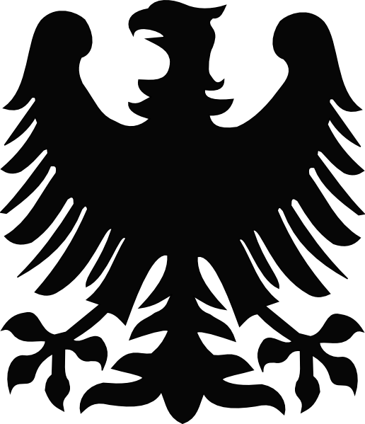 Eagle silhouette clip art. Phoenix clipart sillhouette