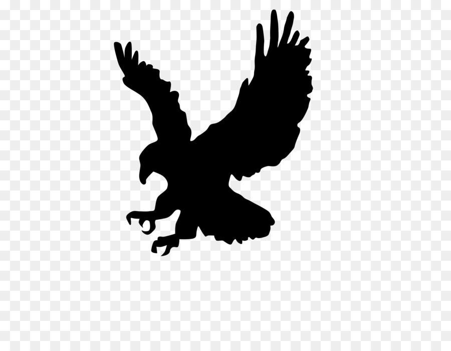 eagles clipart silhouette