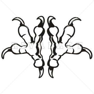 eagles clipart claw