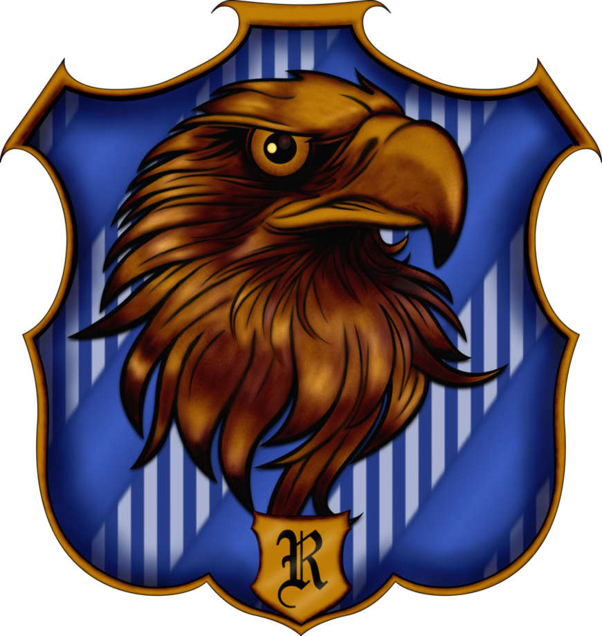 Crest by witcheewoman on. Eagles clipart ravenclaw
