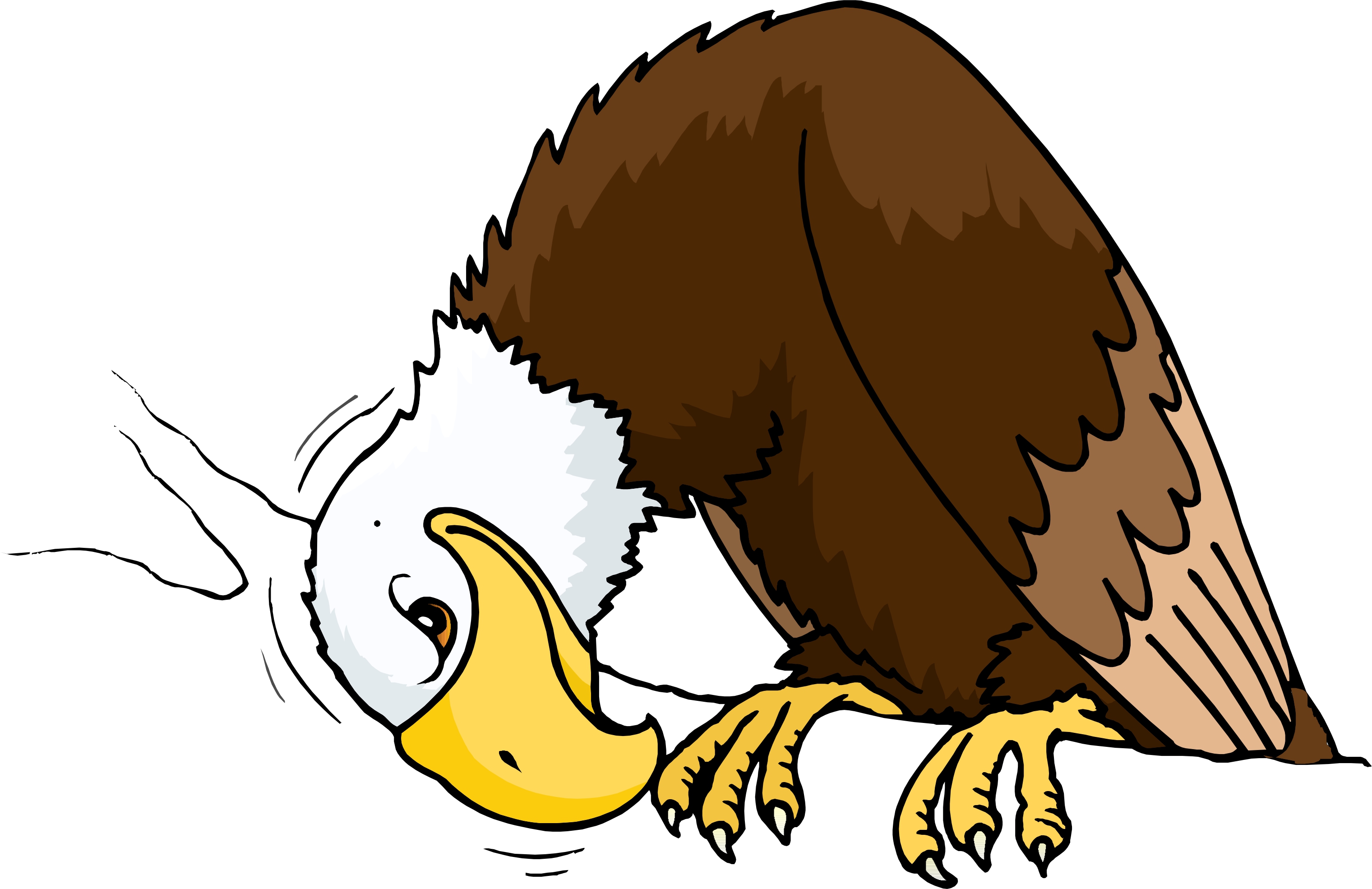 Free pictures of cartoon. Eagles clipart sad