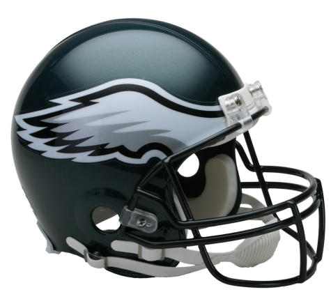Philadelphia vsr authentic . Eagles helmet png