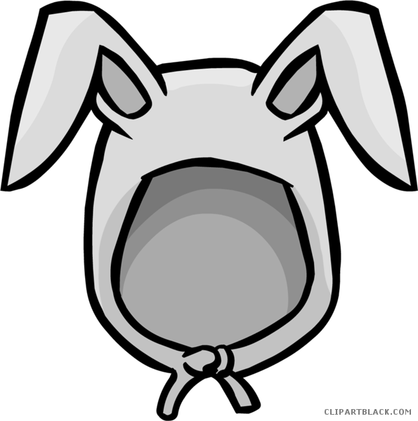 ears clipart black and white