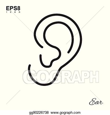 ear clipart simple