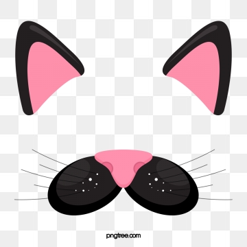 Cat png psd and. Ear clipart vector