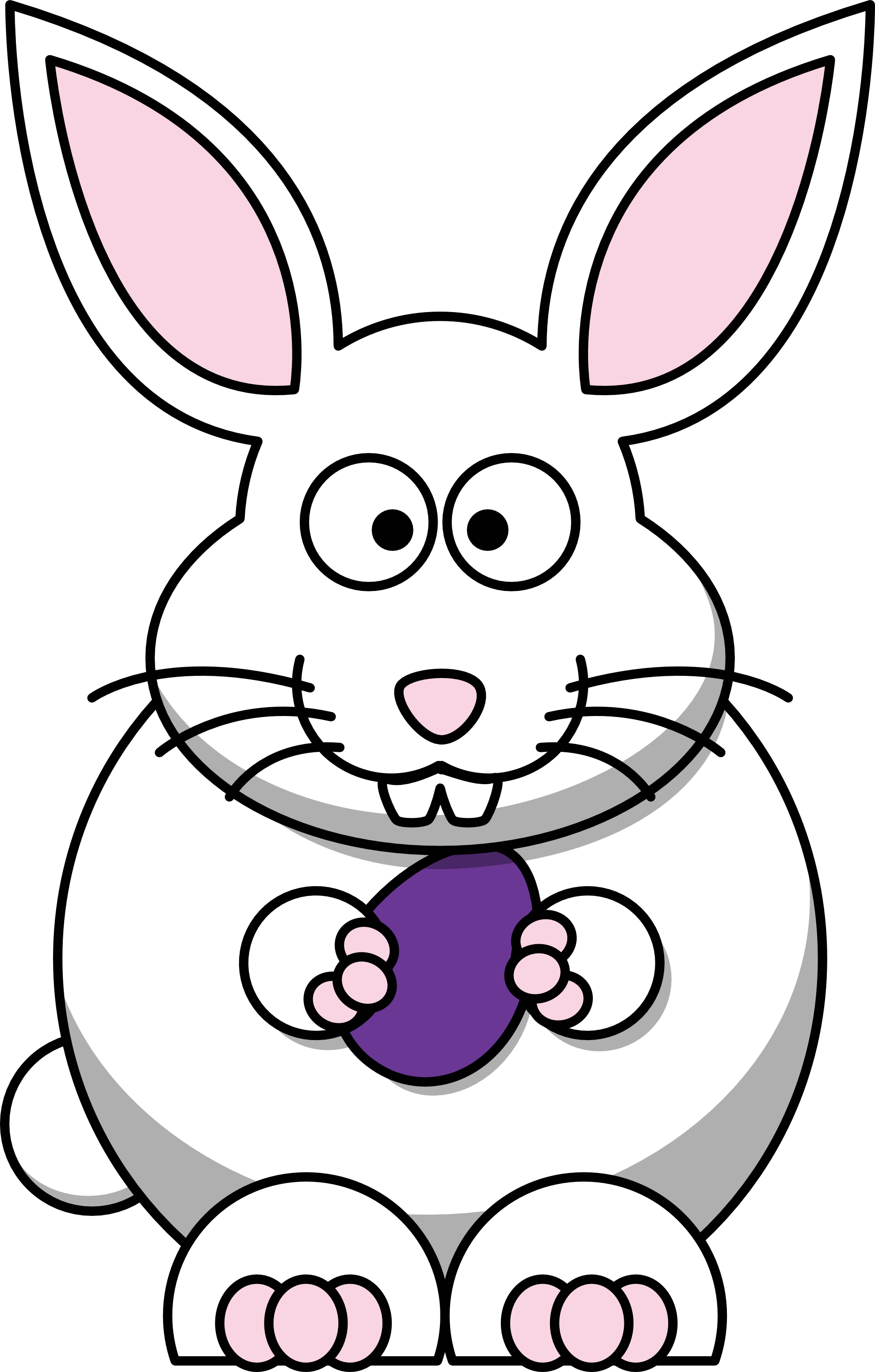 Ear clipart white rabbit.  collection of high