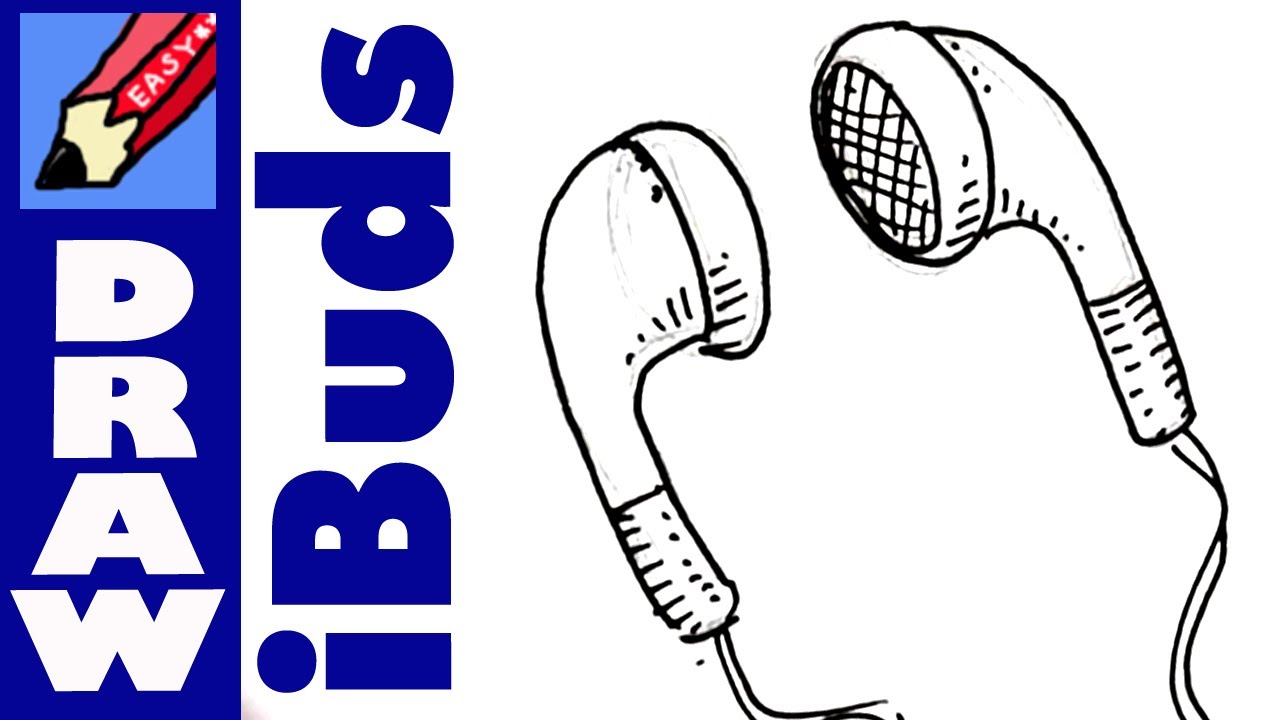 earbuds clipart draw