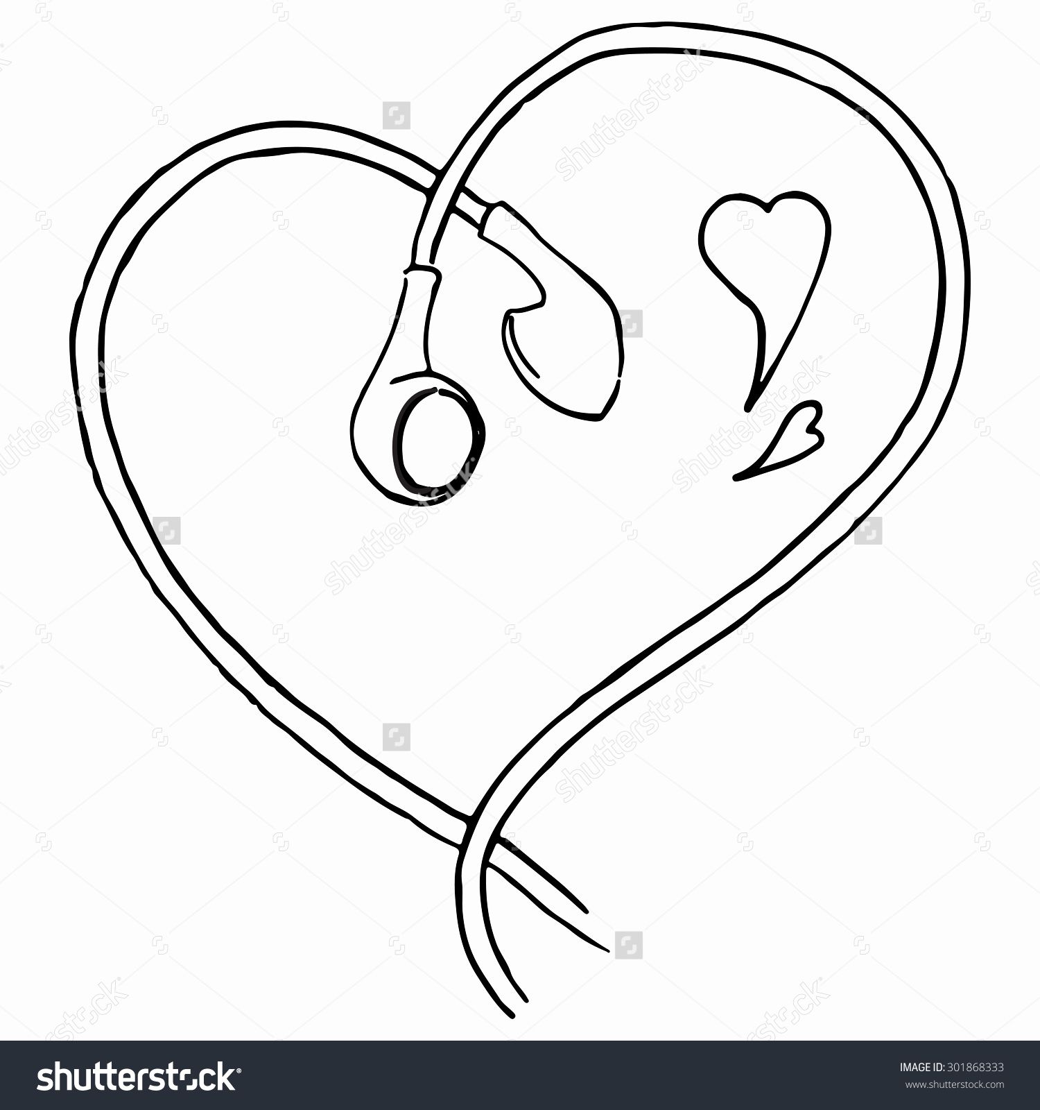 Featured image of post Earphones Drawing Images Vector retro hand drawn doodle headphones earphones with heart