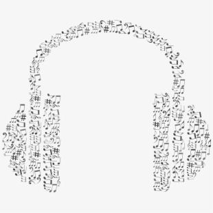earbuds clipart music note clipart