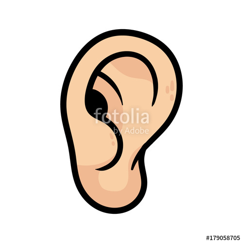 ears clipart comic