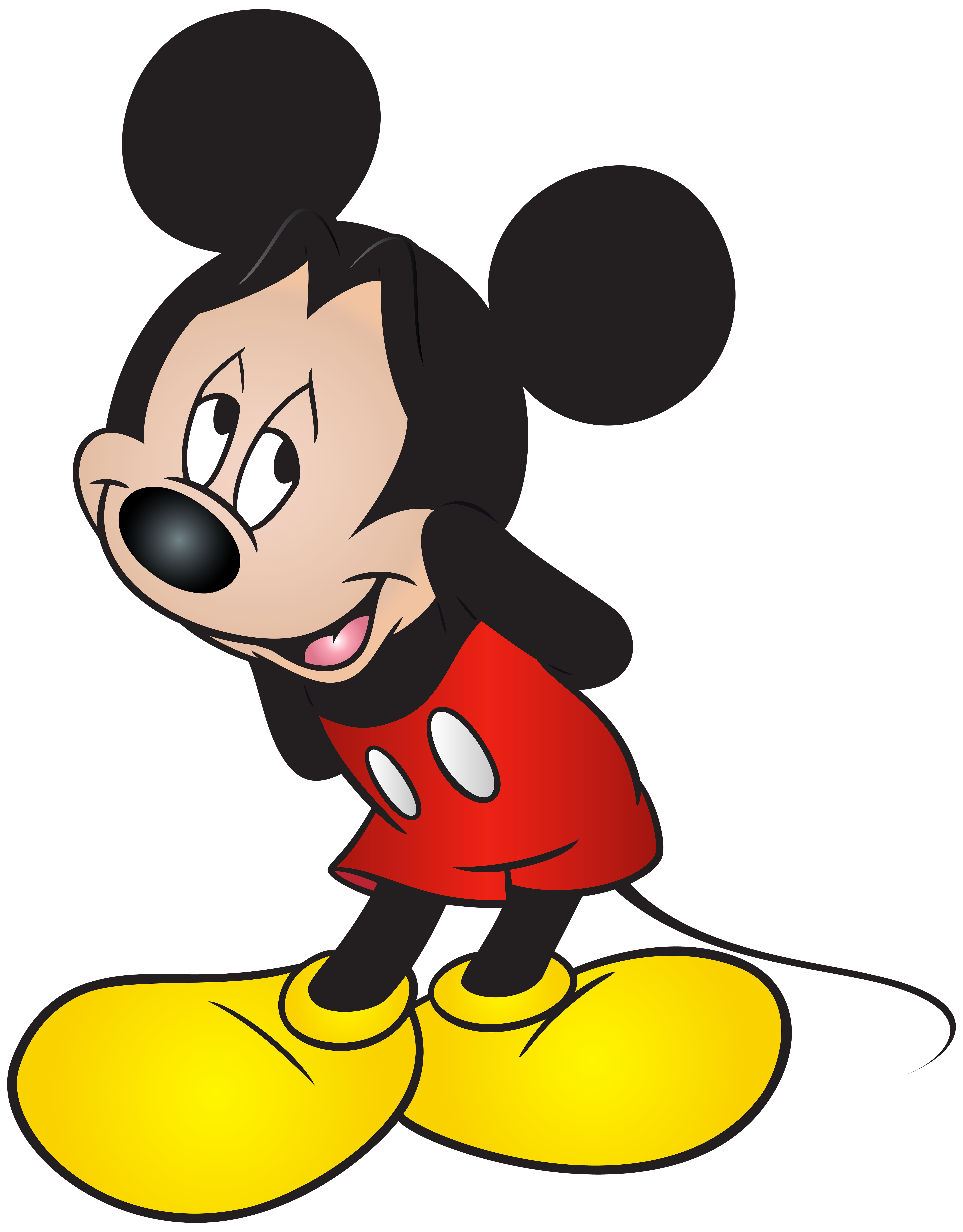Mickey mouse free transparent. Mice clipart realistic