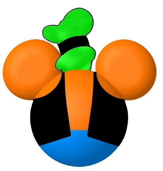Ears clipart goofy. Mickey found on shared
