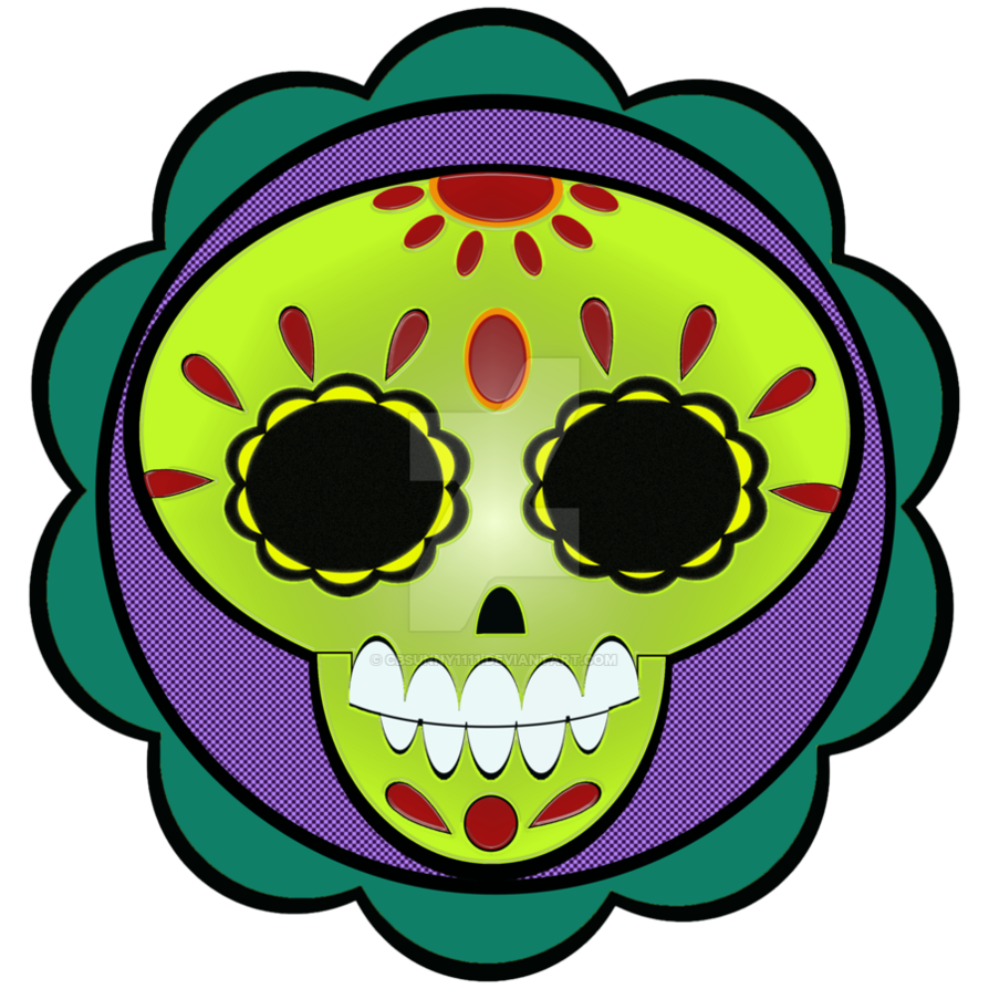 Earth clipart kawaii. Sugar skull free collection